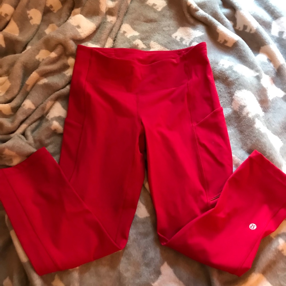 Speed up crop leggings